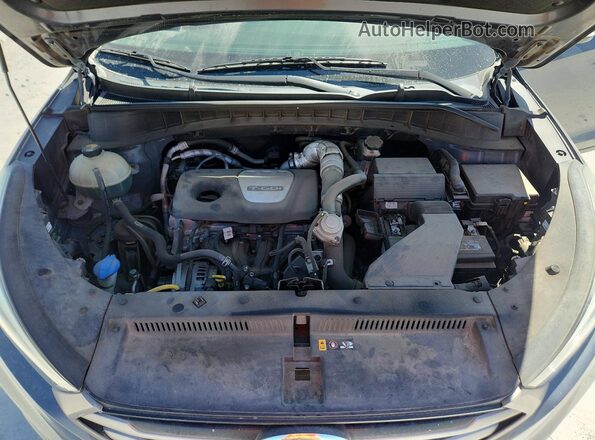 KM8J33A28GU047854 2016 HYUNDAI TUCSON Gray ძრავის განყოფილების ხედი