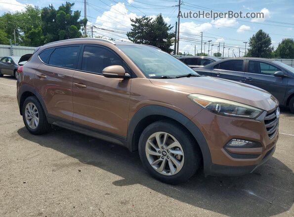 KM8J33A28GU061754 2016 HYUNDAI TUCSON Brown Առջևի աջ