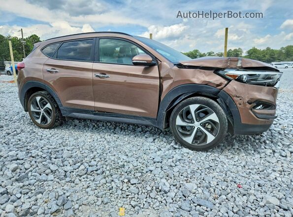 KM8J33A28GU225522 2016 HYUNDAI TUCSON Tan Передня права чверть
