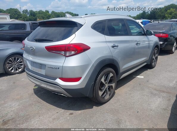 KM8J33A28JU758445 2018 HYUNDAI TUCSON Серебряный Задняя правая четверть