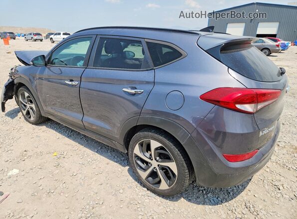 KM8J33A29GU180672 2016 HYUNDAI TUCSON Silver Rear left