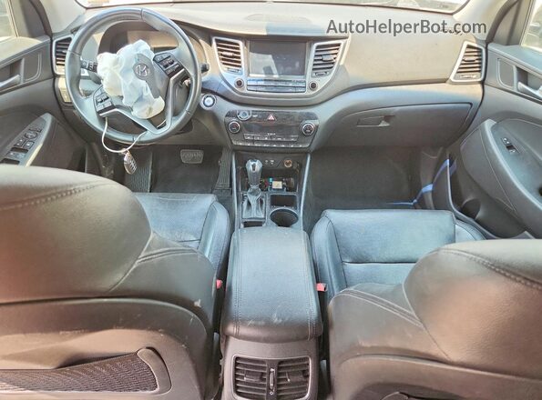 KM8J33A29GU180672 2016 HYUNDAI TUCSON Silver Dashboard view