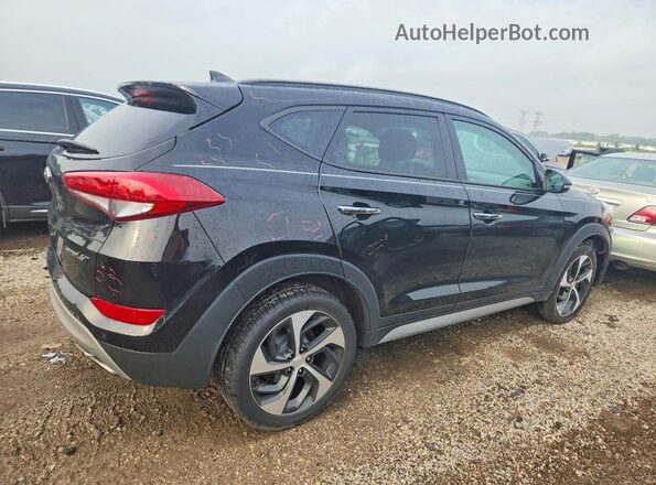 KM8J33A29JU639982 2018 HYUNDAI TUCSON Black Հետևի աջ