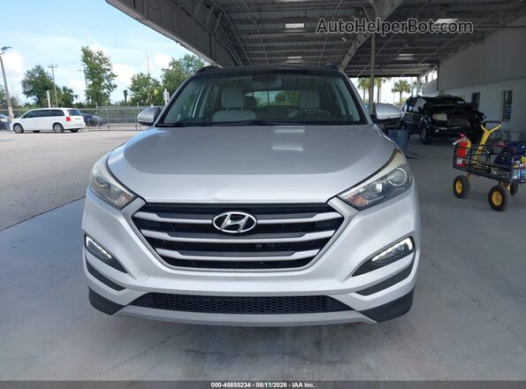 KM8J33A29JU787517 2018 HYUNDAI TUCSON Серебряный Вид щитка приборов