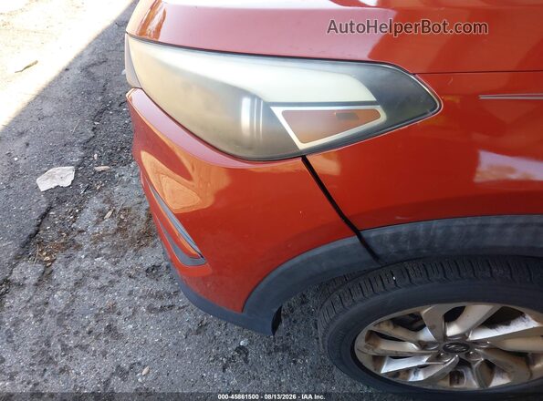 KM8J33A2XGU062761 2016 HYUNDAI TUCSON Orange Front view