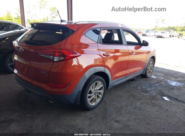 KM8J33A2XGU062761 2016 HYUNDAI TUCSON Orange Rear right
