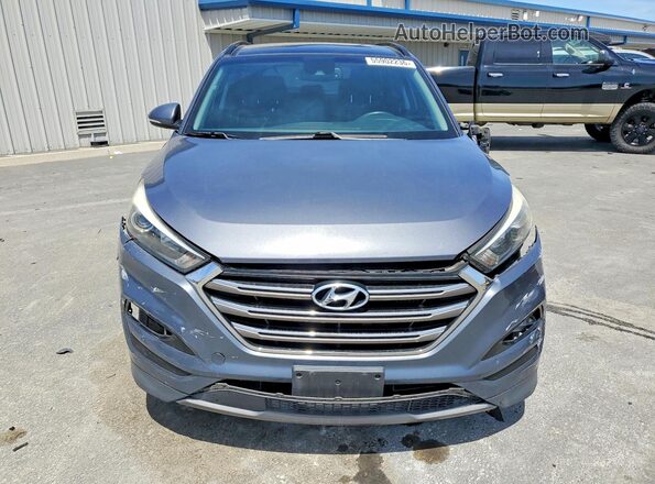 KM8J33A2XGU225473 2016 HYUNDAI TUCSON Gray Դիմացի տեսք