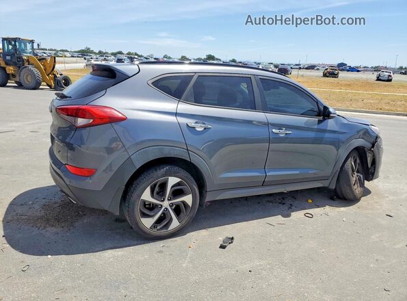 KM8J33A2XGU225473 2016 HYUNDAI TUCSON Gray Հետևի աջ