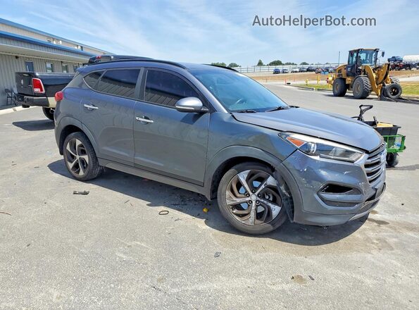 KM8J33A2XGU225473 2016 HYUNDAI TUCSON Gray Առջևի աջ