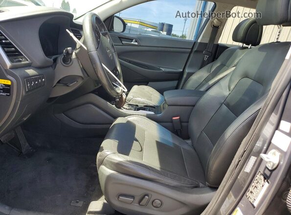 KM8J33A2XGU225473 2016 HYUNDAI TUCSON Gray Սալոնի դիմացի տեսք