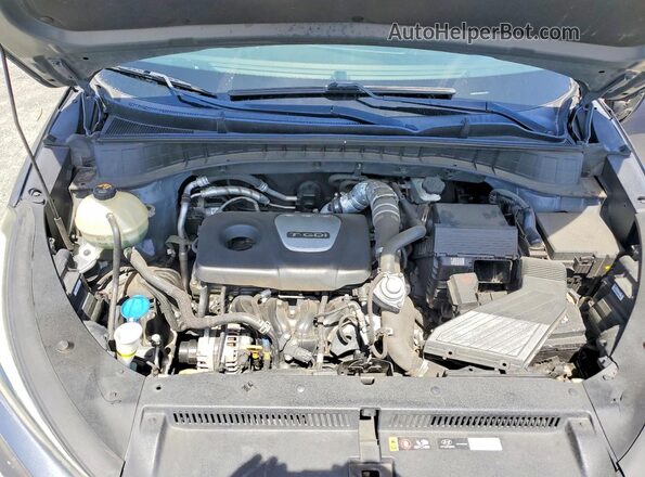 KM8J33A2XGU225473 2016 HYUNDAI TUCSON Gray Շարժիչի բաժամունքի տեսք