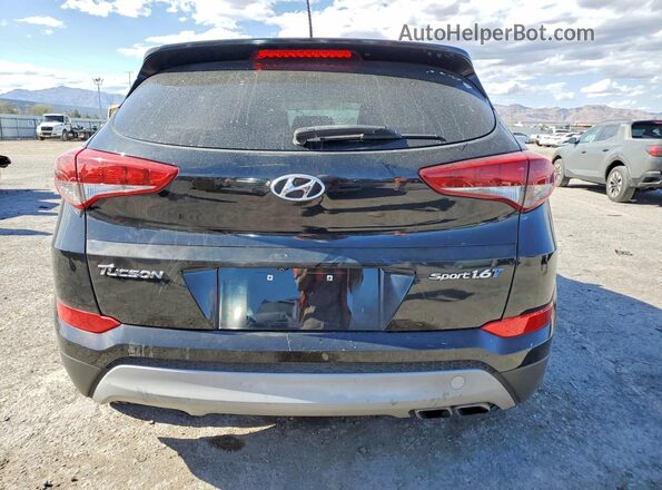 KM8J33A2XHU274318 2017 HYUNDAI TUCSON Black უკანა ხედი
