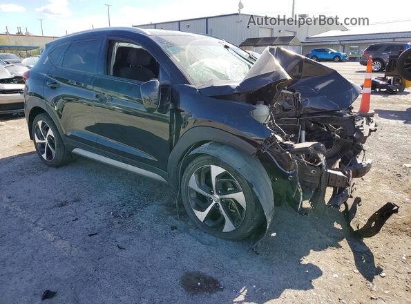 KM8J33A2XHU274318 2017 HYUNDAI TUCSON Black წინა მარჯვენა