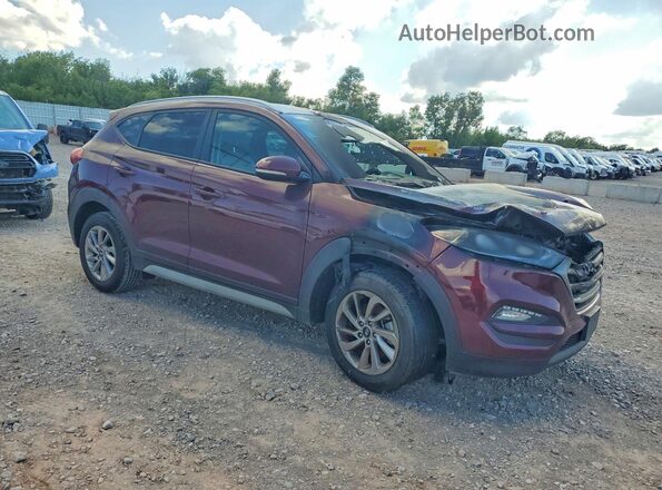 KM8J33A40HU413454 2017 HYUNDAI TUCSON Maroon წინა მარჯვენა