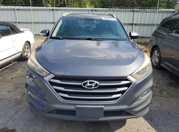 KM8J33A40HU596435 2017 HYUNDAI TUCSON Gray Widok z przodu