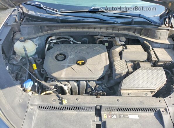 KM8J33A40HU596435 2017 HYUNDAI TUCSON Gray Widok komory silnika