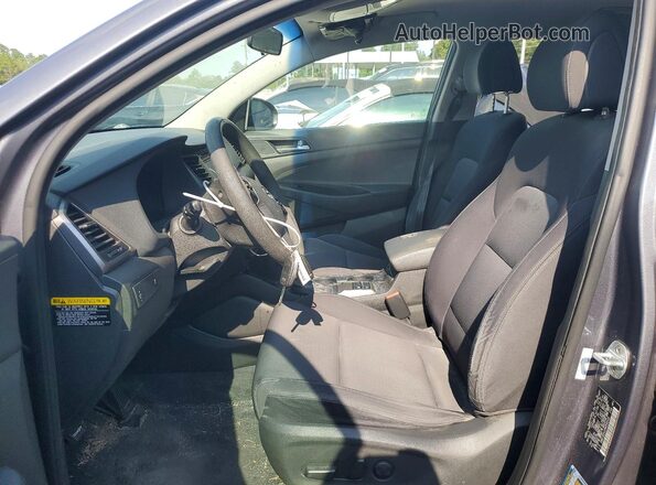 KM8J33A40HU596435 2017 HYUNDAI TUCSON Gray Widok wnętrza z przodu