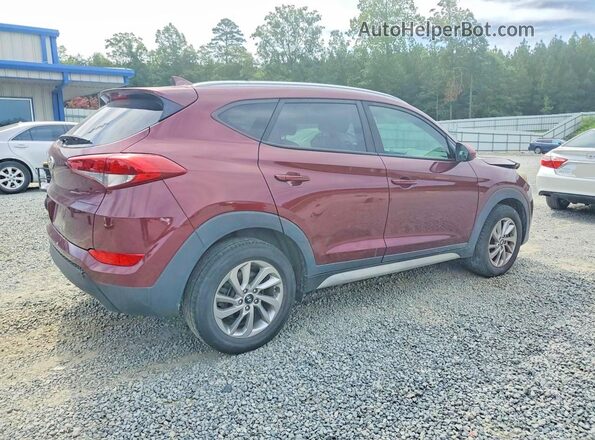KM8J33A40JU611103 2018 HYUNDAI TUCSON Red Trasero derecho