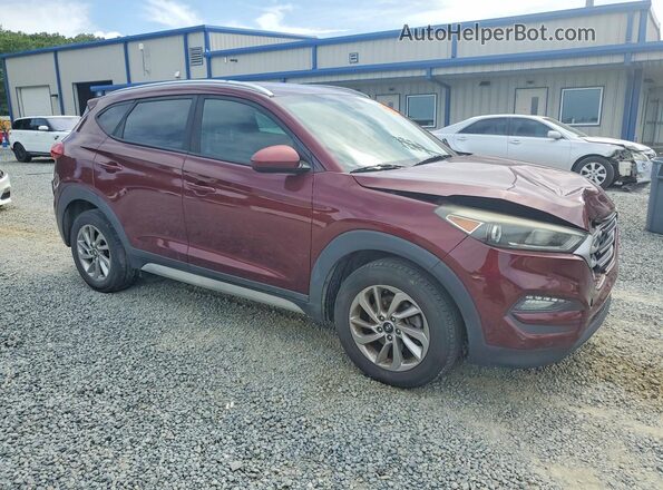 KM8J33A40JU611103 2018 HYUNDAI TUCSON Red Delantero derecho