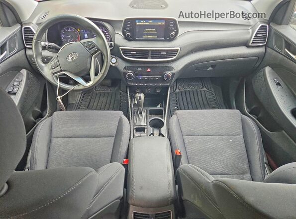 KM8J33A40LU189482 2020 HYUNDAI TUCSON Red Dashboard view