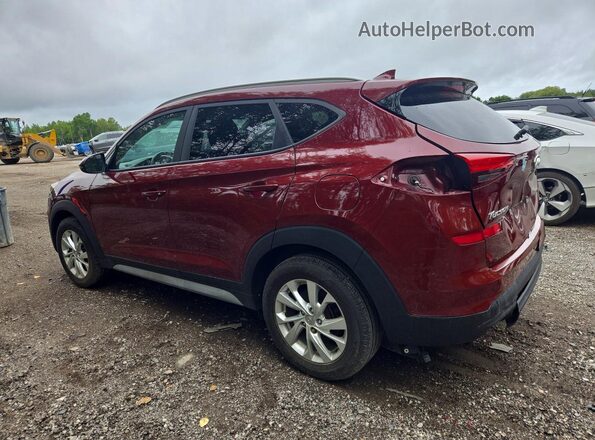 KM8J33A40LU189482 2020 HYUNDAI TUCSON Red Rear left