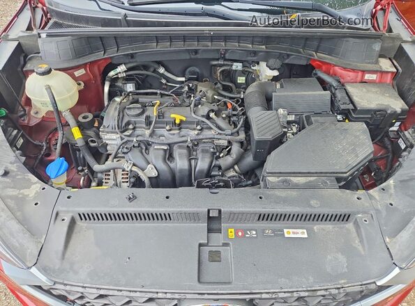 KM8J33A40LU189482 2020 HYUNDAI TUCSON Red Rear interior view