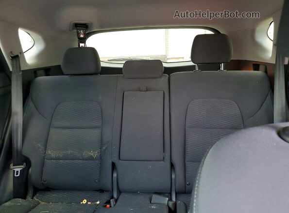 KM8J33A40MU286117 2021 HYUNDAI TUCSON Black Vista de los asientos traseros