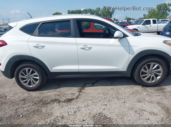 KM8J33A41GU072502 2016 HYUNDAI TUCSON Белый Вид задней части салона