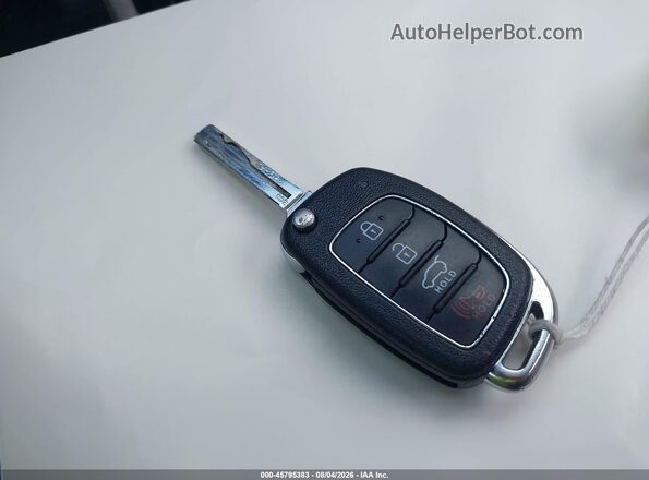 KM8J33A41GU072502 2016 HYUNDAI TUCSON Белый Вид панели приборов