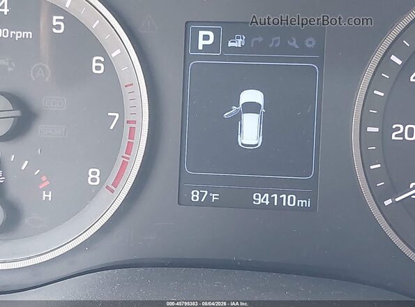 KM8J33A41GU072502 2016 HYUNDAI TUCSON Белый 