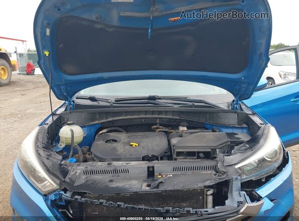 KM8J33A41GU128986 2016 HYUNDAI TUCSON Blue Vista trasera
