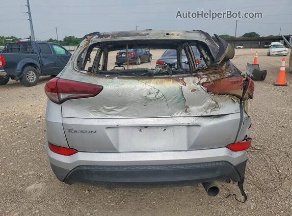 KM8J33A41GU172485 2016 HYUNDAI TUCSON Silver Вид ззаду