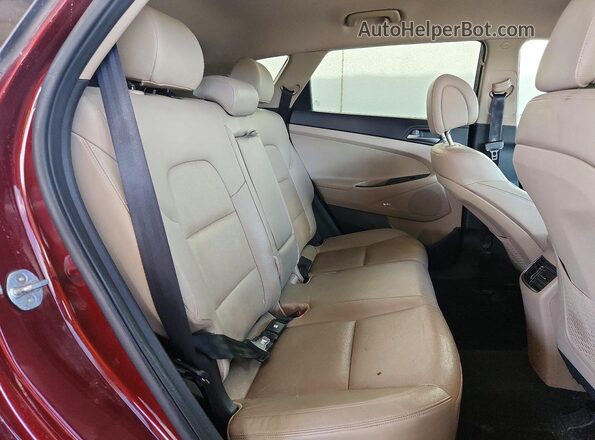 KM8J33A41HU423636 2017 HYUNDAI TUCSON Burgundy Սալոնի հետևի տեսք