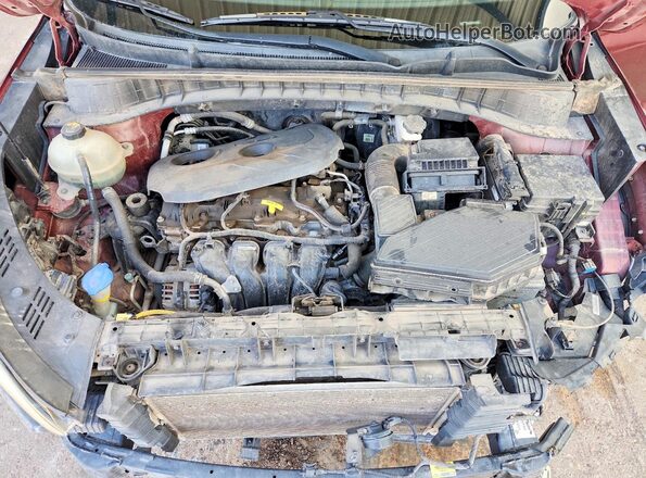 KM8J33A41HU423636 2017 HYUNDAI TUCSON Burgundy Շարժիչի բաժամունքի տեսք