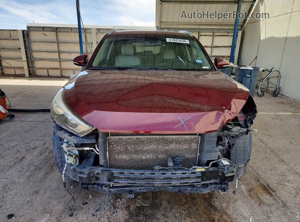 KM8J33A41HU423636 2017 HYUNDAI TUCSON Burgundy Դիմացի տեսք