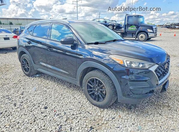 KM8J33A41KU052677 2019 HYUNDAI TUCSON Black Front right