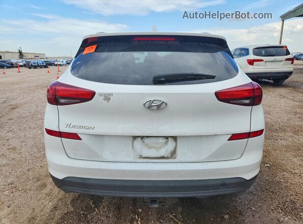 KM8J33A41MU307928 2021 HYUNDAI TUCSON White Հետևի տեսք