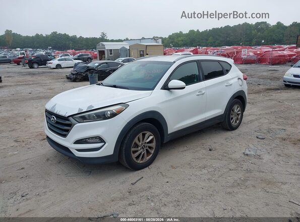 KM8J33A42GU102171 2016 HYUNDAI TUCSON Белый Передняя левая четверть