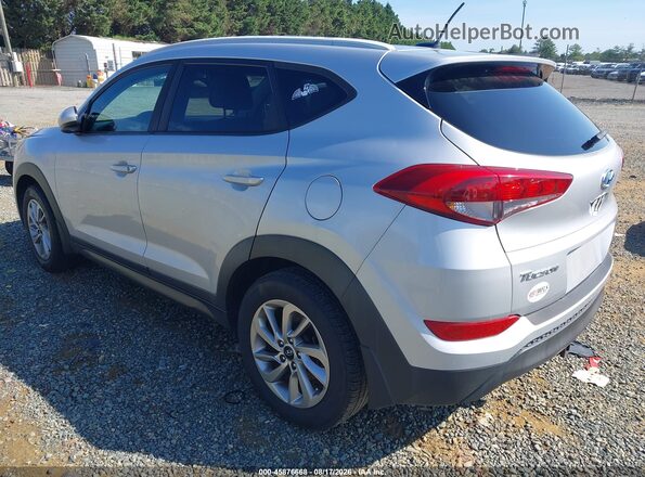 KM8J33A42GU144727 2016 HYUNDAI TUCSON Silver Rear left