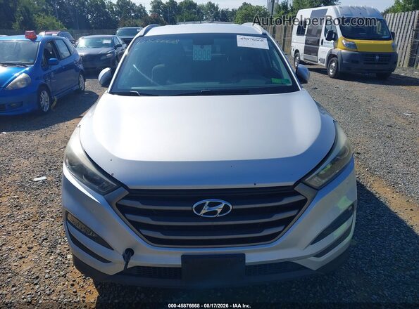 KM8J33A42GU144727 2016 HYUNDAI TUCSON Silver Instrument cluster view