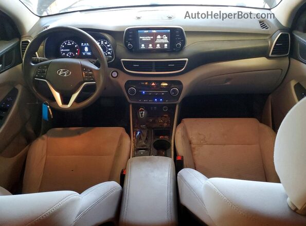KM8J33A42MU319182 2021 HYUNDAI TUCSON Black Widok deski rozdzielczej