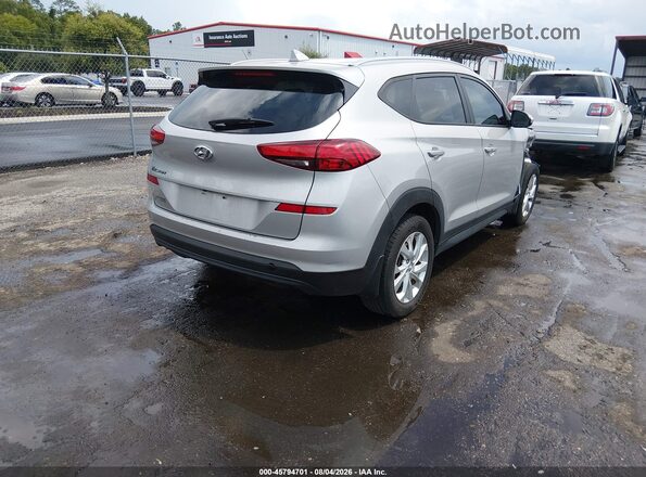 KM8J33A42MU322292 2021 HYUNDAI TUCSON Серебряный Задняя правая четверть