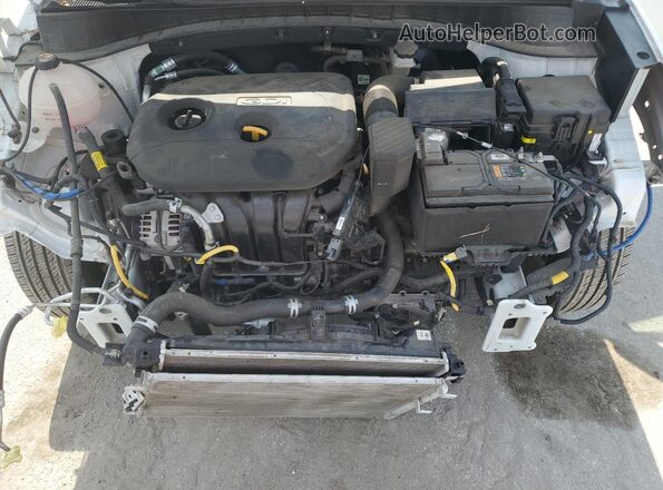 KM8J33A42MU388065 2021 HYUNDAI TUCSON Белый Вид подкапотного пространства