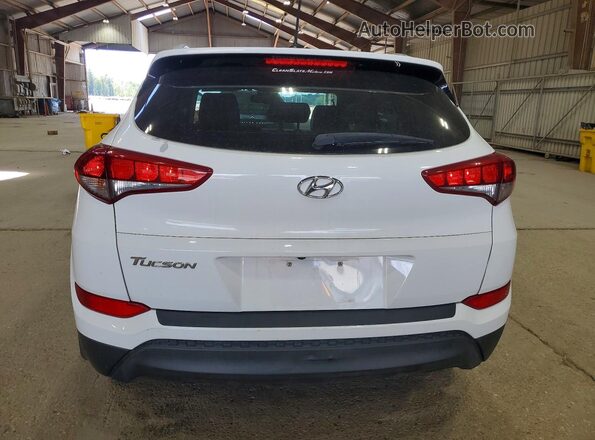KM8J33A43GU089348 2016 HYUNDAI TUCSON White უკანა ხედი