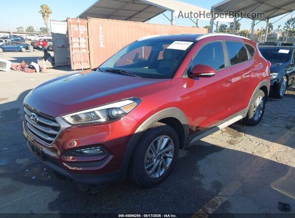 KM8J33A43HU492943 2017 HYUNDAI TUCSON Burgundy Front left