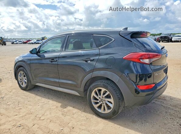 KM8J33A43JU623293 2018 HYUNDAI TUCSON Black Trasero izquierdo