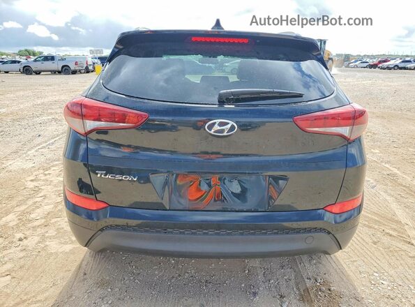 KM8J33A43JU623293 2018 HYUNDAI TUCSON Black Vista trasera