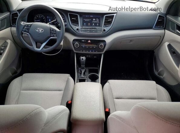 KM8J33A43JU623293 2018 HYUNDAI TUCSON Black Vista del salpicadero