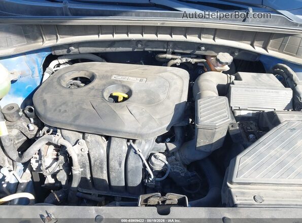 KM8J33A43JU624492 2018 HYUNDAI TUCSON Синий Вид сзади