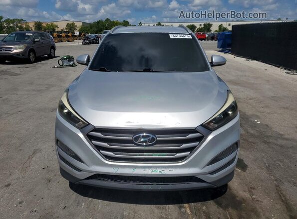 KM8J33A43JU654740 2018 HYUNDAI TUCSON Silver Vista frontal